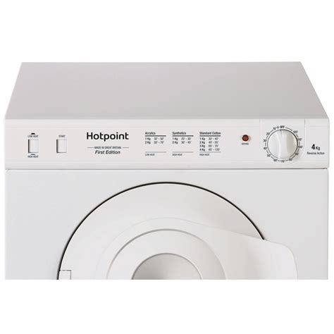 Hotpoint 4kg Compact Vented Tumble Dryer White Nv4d01p 5054645584857 Ebay