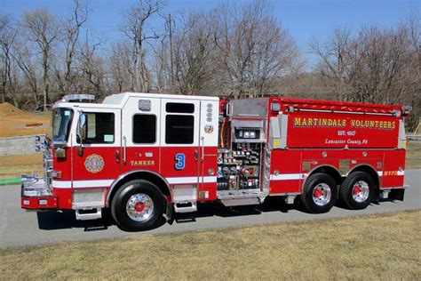 MARTINDALE VOLUNTEER FIRE CO Dry Side Tanker Glick Fire Equipment