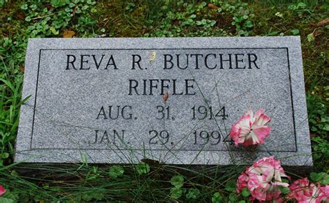 Reva Rose Steele Riffle Find A Grave Memorial