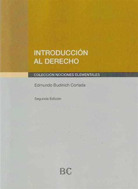 Introducci N Al Derecho Segunda Edici N Editorial Metropolitana