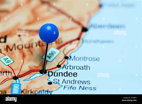 scotland tourist map  res stock photography  images alamy