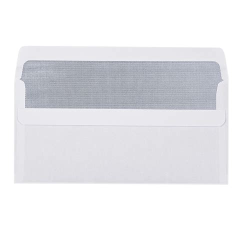 500PCS Self Seal DL Envelopes Plain Face 110 X 220mm Secretive White