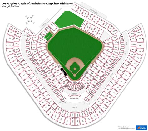 Los Angeles Angels of Anaheim Seating Charts at Angel Stadium ...