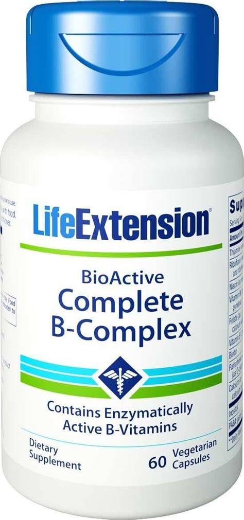Life Extension Bioactive Complete B-Complex 60kaps. - Opinie i ceny na ...