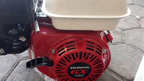Engine Honda GX 160 5,5 hp - YouTube