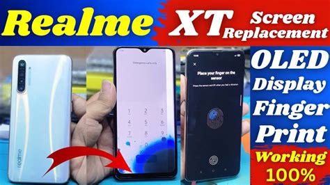 Realm Xt Display Change Realme Xt Screen Replacement Realme Xt Combo