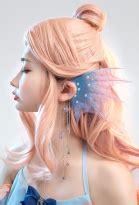 Pm Derivative Swimsuit Kawaii Pink Ruffle Bikini Set Lace Up Top And Low Waist Shorts Two