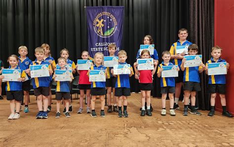 Congratulations To Our Week 9 Calliope State School Facebook