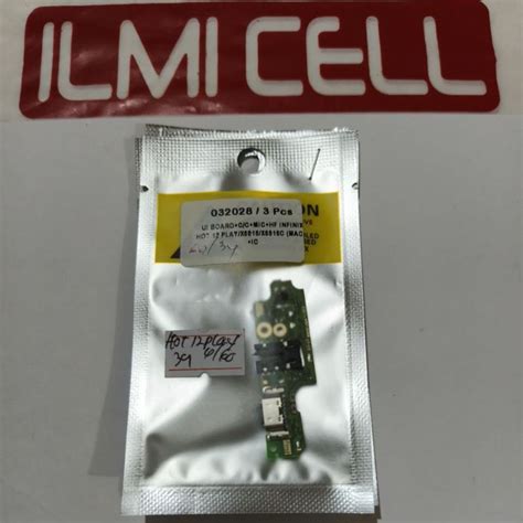 Jual FLEXIBLE INFINIX HOT 12 PLAY X6816 X6816C PAPAN KONEKTOR CAS CHARGER Shopee Indonesia