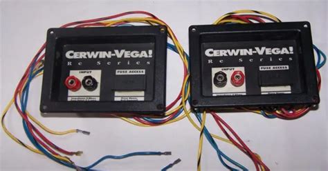 2 Vintage Cerwin Vega Re 38 3 Way Speaker Crossovers £3211 Picclick Uk