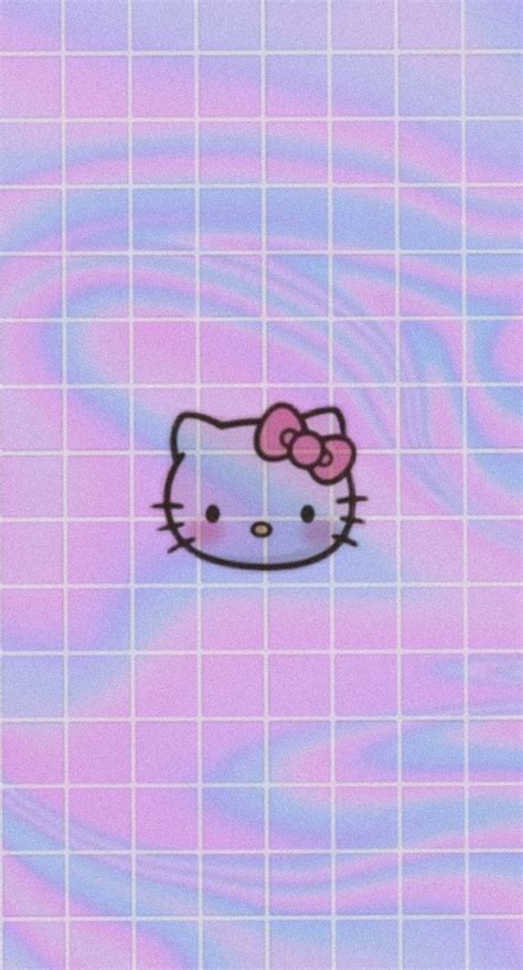 Обои с хеллу китти | Обои hello kitty, Мягкая пастель, Hello kitty комнаты