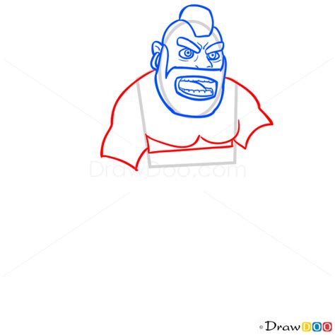 How to Draw Hog Rider, Clash of Clans