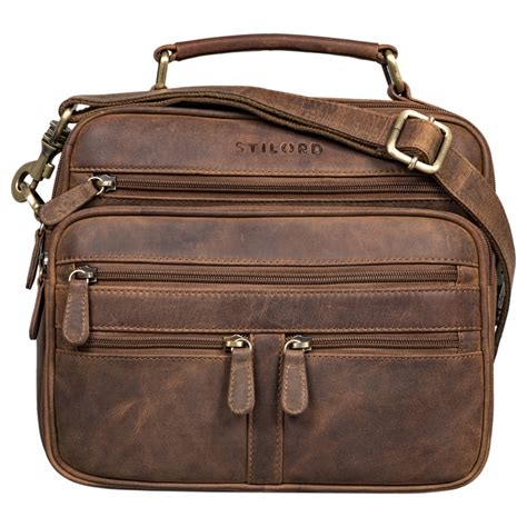 Veland Vintage Sac Messager Pour Homme Stilord