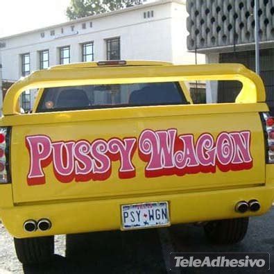 Sticker Pussy Wagon Muraldecal