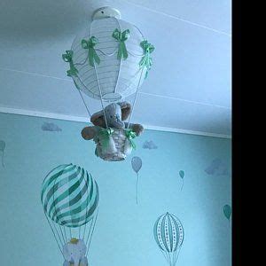 Hot Air Balloon Nursery Light Shade With Tatty Teddy Made To Etsy