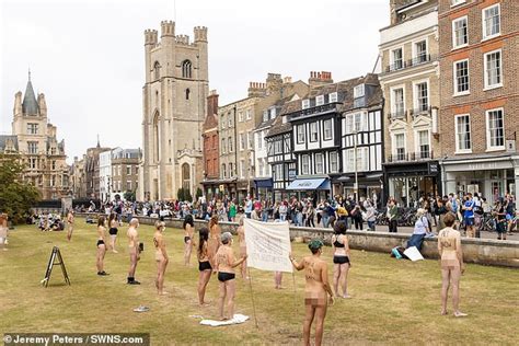Extinction Rebellion Activists Hold NUDE Protest To Expose Naked Truth About Climate Change