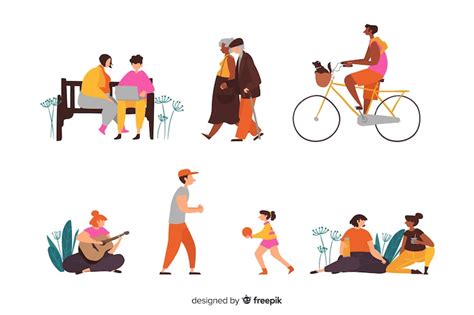 peoples activities images    freepik