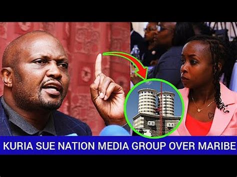 MTANIJUA CS Moses Kuria Sues Nation Media Group Over Jacque Maribe