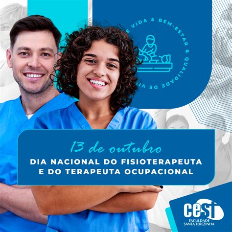 Dia Nacional Do Fisioterapeuta E Do Terapeuta Ocupacional