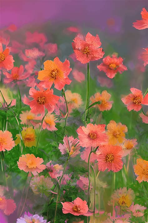 Glowy Geum · Creative Fabrica