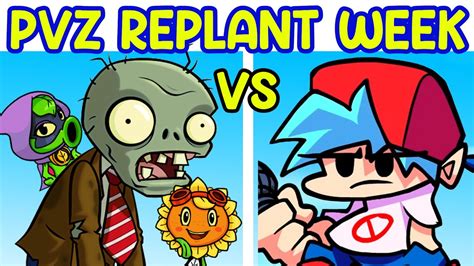 Friday Night Funkin Vs Plants Vs Zombies Replanted Fnf Mod Hard