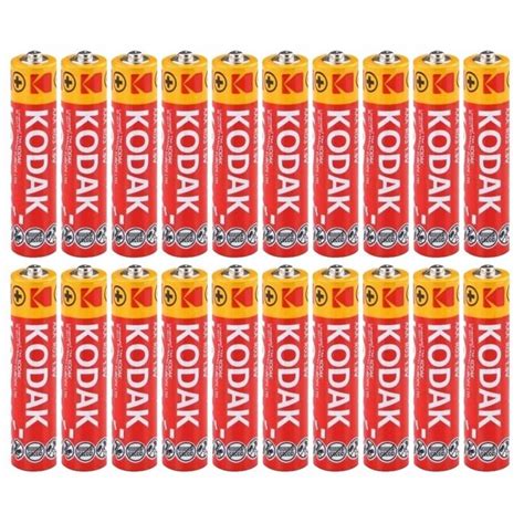 Baterie Super Heavy Duty Kodak Aaa 1,5V 20 Sztuk - Kodak | Sklep EMPIK.COM