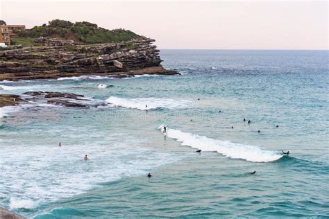 People Surfing in the Ocean at Bondi Beach in Sydney, Australia ...