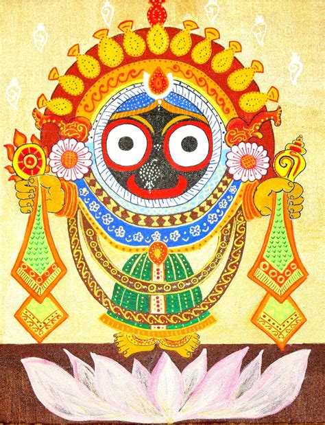 Lord Jagannath Arte Tribal Tribal Art Bengali Art Hare Kṛṣṇa Lord