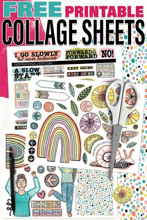 Freebie Printable Collage Sheet Artofit