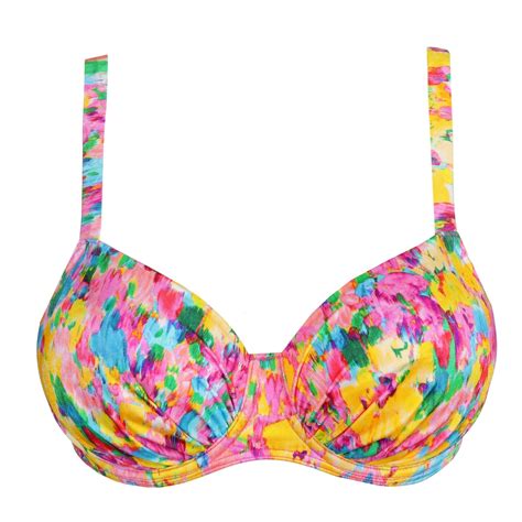 Ubud Vadderad Balconette Bikini Bh Sun Glow från PrimaDonna Kvinnligt Under