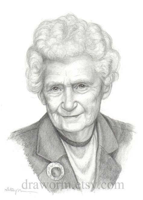Grandmother Sketch At Explore Collection Of