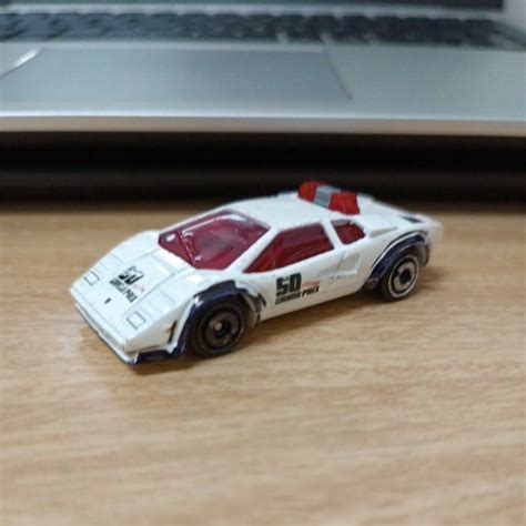 Hot Wheels Lamborghini Countach Pace Car Shopee Malaysia