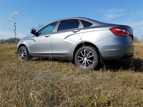 Купили зимние колеса на весту 205 55 16 — Lada Vesta (1G), 1,6 л, 2018 ...