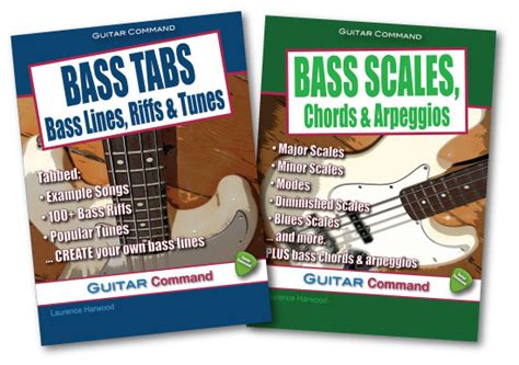 New Bass Guitar Books From Guitar Command