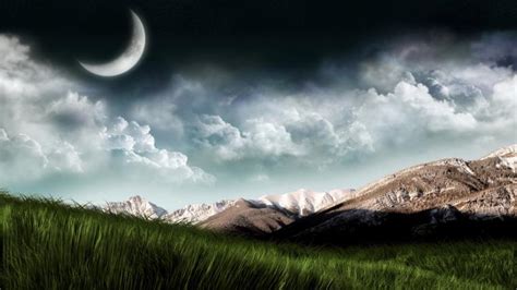 mountain night wallpapers wallpapersafari