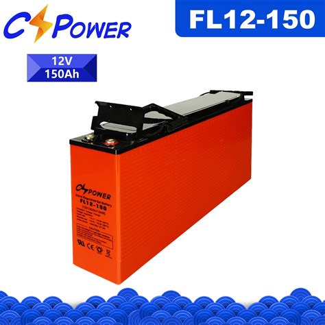 Front Terminal 12V 150ah Solar Gel Battery For UPS Telecom Front