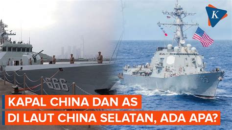 Video Kapal China Dan As Berada Di Laut China Selatan Ada Apa