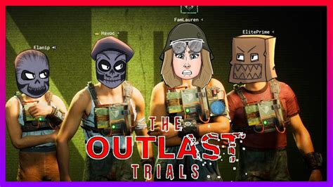 Ft NAKED MONSTER CHASED US The Outlast Trials YouTube