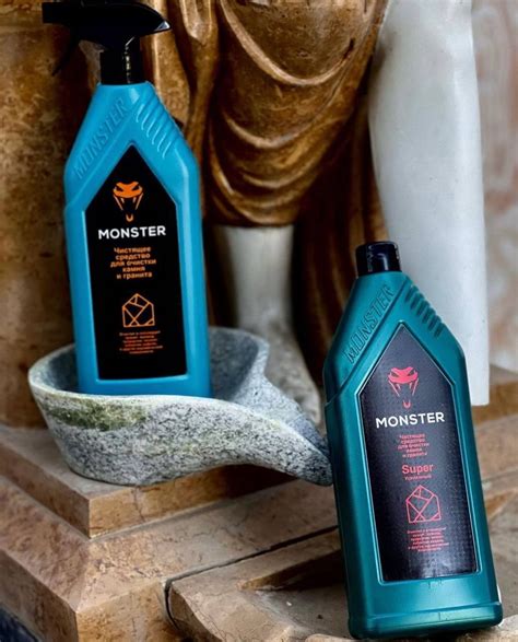 Средство для очистки брусчатки, камня и гранита Monster 1 л. в Ташкенте ...