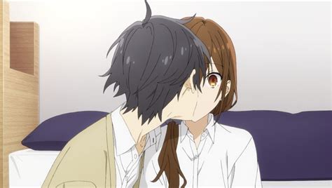 First Kiss Horimiya Anime Otaku Anime