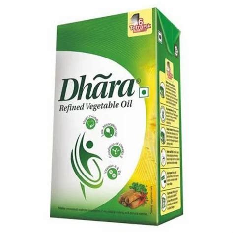 Dhara Assure Refined Vegetable Oil 1ltr At Rs 231piece Vegetable Oil Id 2851361064688