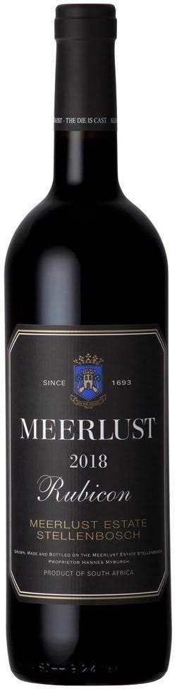 Meerlust Rubicon 2018 750ml Yankee Spirits