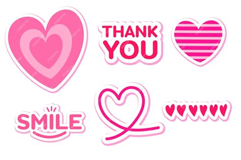 Любовь и спасибо наклейка для ежедневного планировщика элемент ...