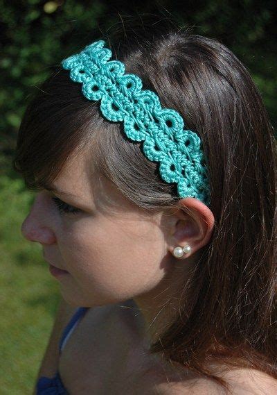 Hairpin Lace Headband Pattern Free Crochet Hairband Crochet Hair Accessories Crochet