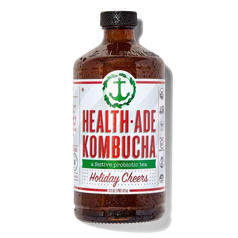 Health Ade Kombucha Holiday Cheers Review Popsugar Fitness