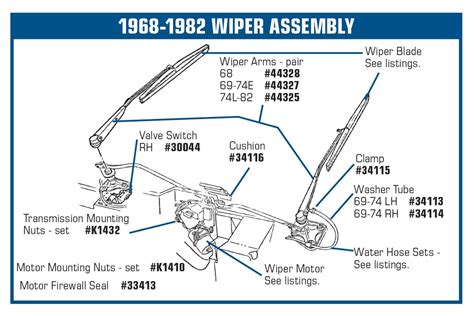 1963-1996 Chevrolet Corvette Wiper Motor Seal. - CA