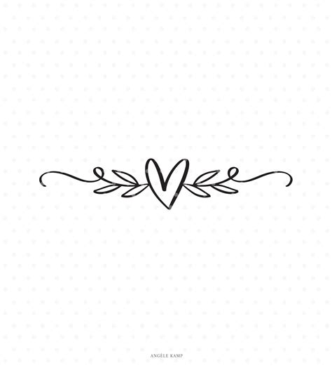 Heart Flourish Svg