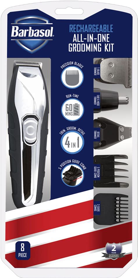 Customer Reviews Barbasol 8 Pc All In One Grooming Kit Black CBT1 5500