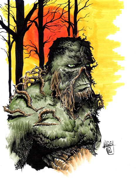Swamp Thing Sketch 3 By Shawn Langley On Deviantart