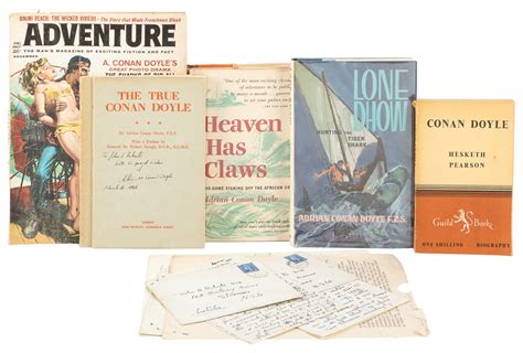Lot Detail Doyle Adrian Conan 1910 1970 A Small Archive Of Letters